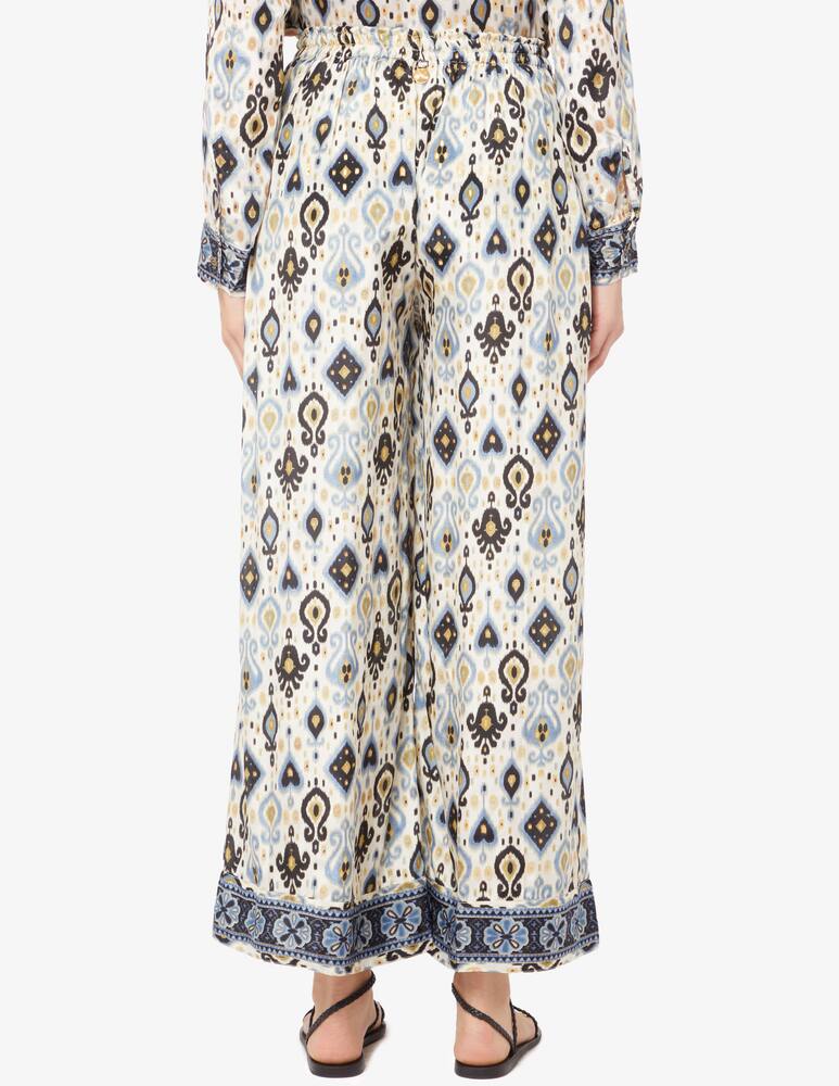 rinascente PAHIESA FORMENTERA Long silk trousers