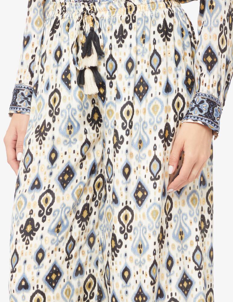 rinascente PAHIESA FORMENTERA Long silk trousers