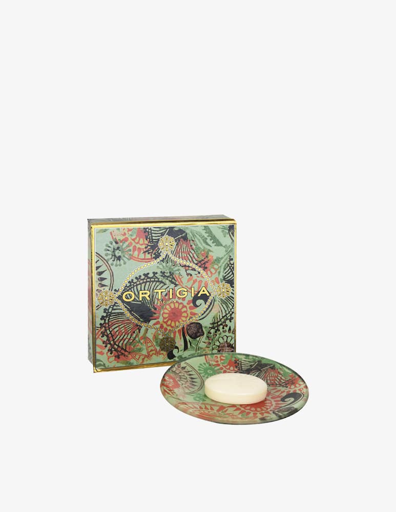 rinascente Ortigia Fico d'India Glass Plate & Soap