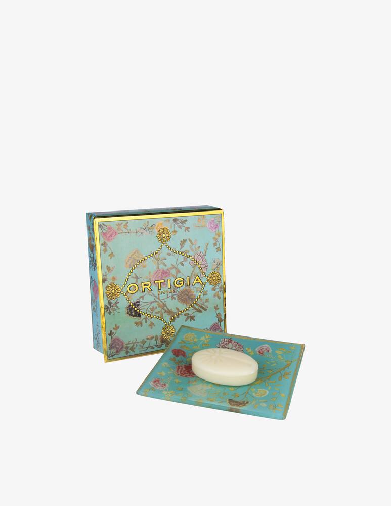 rinascente Ortigia Florio Glass Plate & Soap