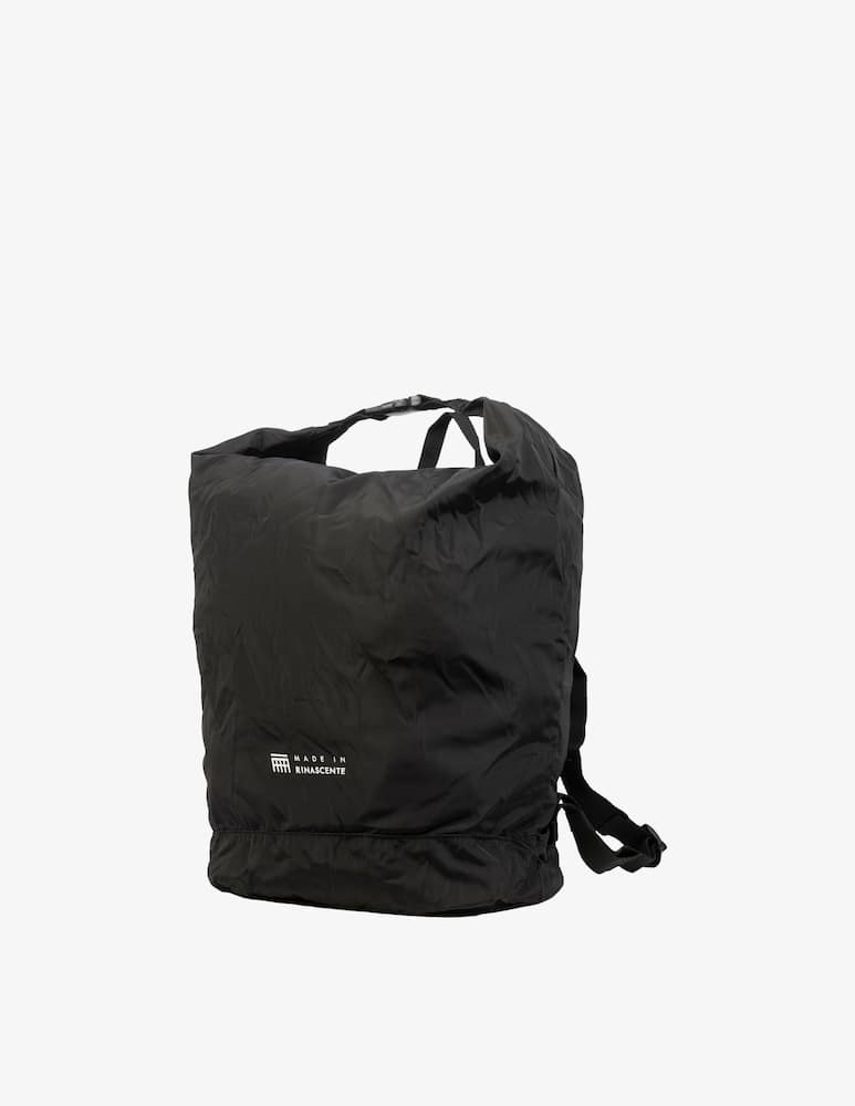 Tucano Zaino Nero Con Logo Made In Rinascente - immagine 1