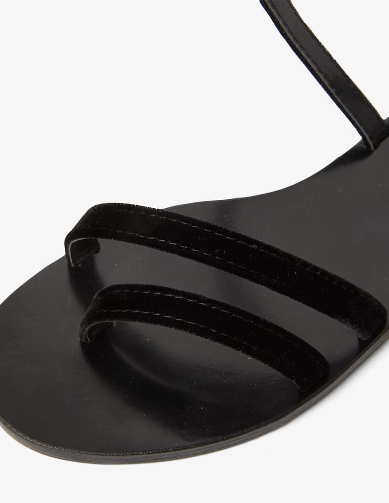 rinascente lanapo Sandali bassi Pietrasanta in velluto