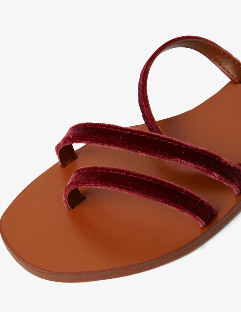 rinascente lanapo Sandali bassi Pietrasanta in velluto