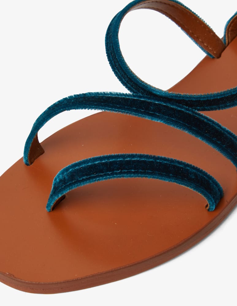 rinascente lanapo Sandali bassi Pietrasanta in velluto