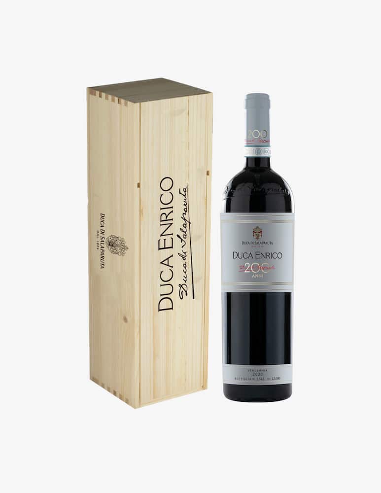Duca di Salaparuta Duca Enrico in Cassa Legno 2020 1,5l - immagine 1 Duca di Salaparuta Duca Enrico in Cassa Legno 2020 1,5l - immagine 1