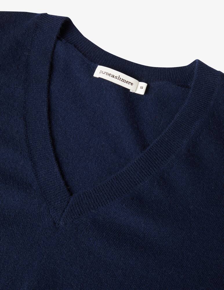 rinascente Pure Cashmere Maglione scollo v manica lunga