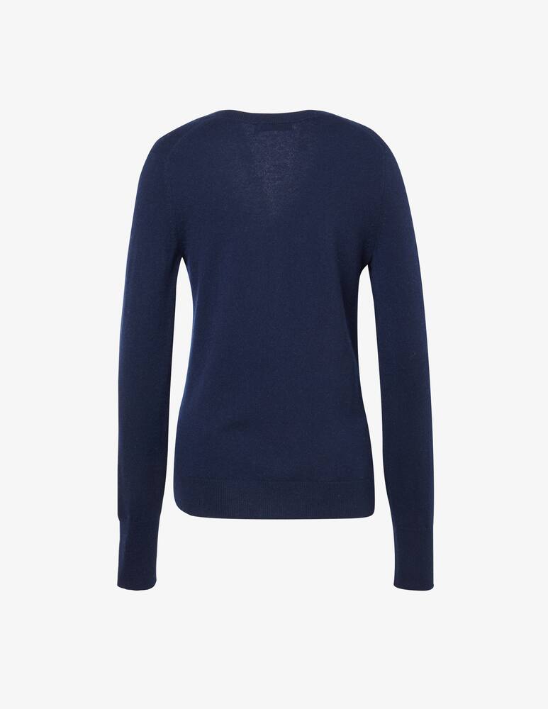 rinascente Pure Cashmere Maglione scollo v manica lunga