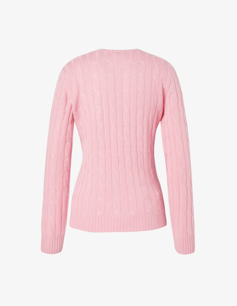 Pure Cashmere Maglione girocollo cable treccia - immagine 3 Pure Cashmere Maglione girocollo cable treccia - immagine 3