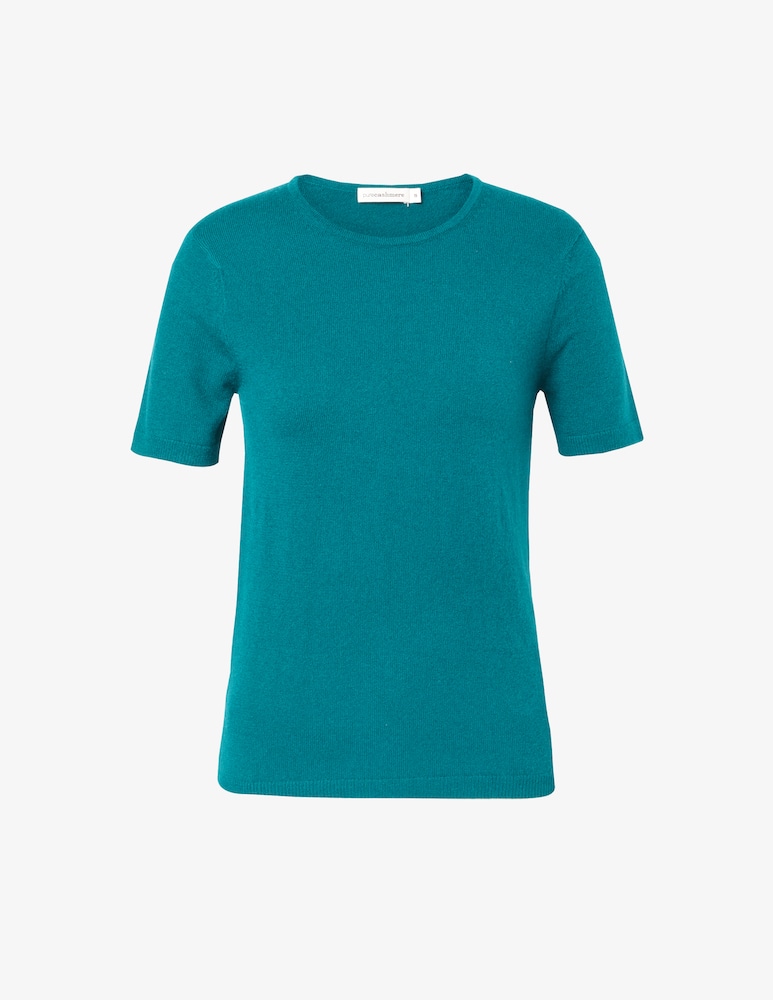 Pure Cashmere Roundneck short sleeved sweater - picture 1 Pure Cashmere Roundneck short sleeved sweater - picture 1