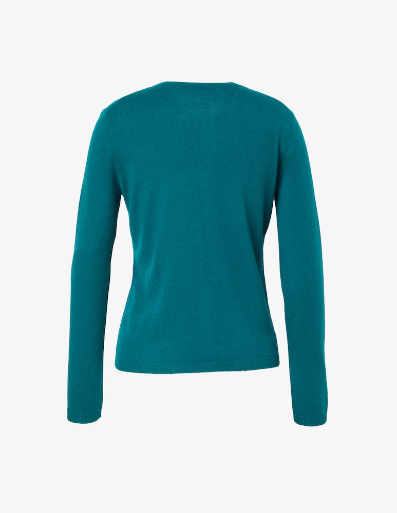 Pure Cashmere Cardigan girocollo - immagine 3 Pure Cashmere Cardigan girocollo - immagine 3