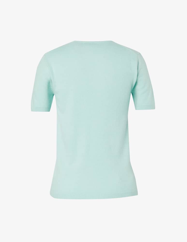 rinascente Pure Cashmere Roundneck short sleeved sweater 