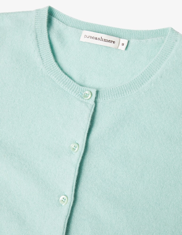 rinascente Pure Cashmere Long sleeve mandarin collar cardigan