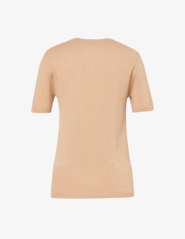 rinascente Pure Cashmere Maglione scollo a barca manica corta