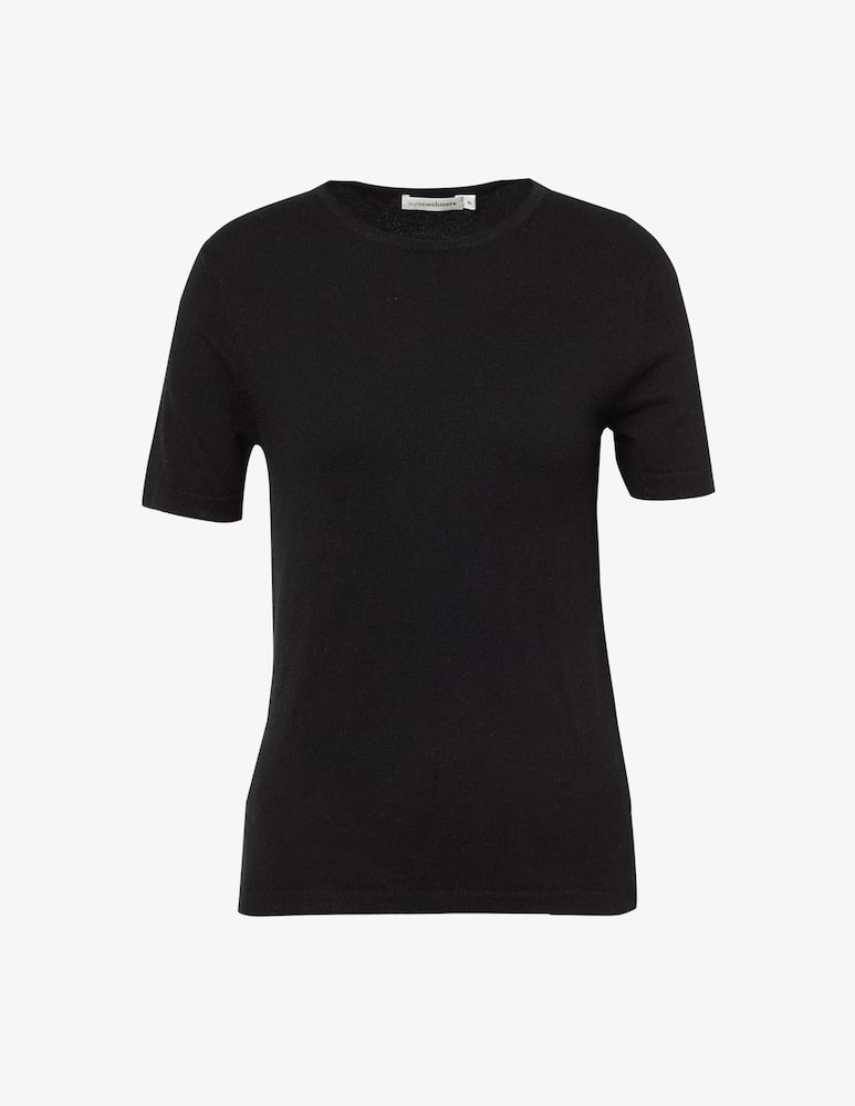 Pure Cashmere Roundneck short sleeved sweater - picture 1 Pure Cashmere Roundneck short sleeved sweater - picture 1
