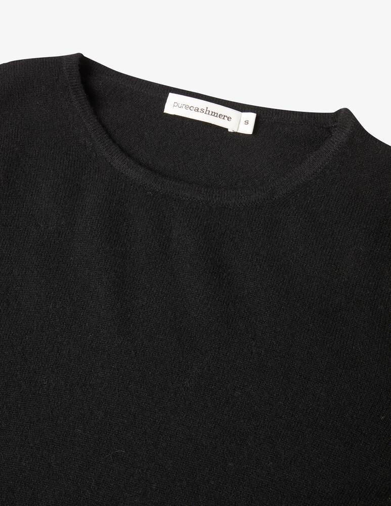 rinascente Pure Cashmere Maglione scollo a barca manica corta