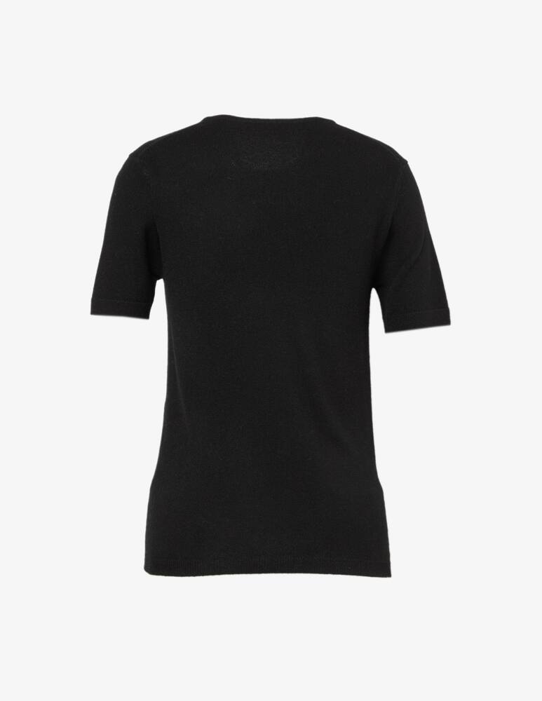 rinascente Pure Cashmere Maglione scollo a barca manica corta