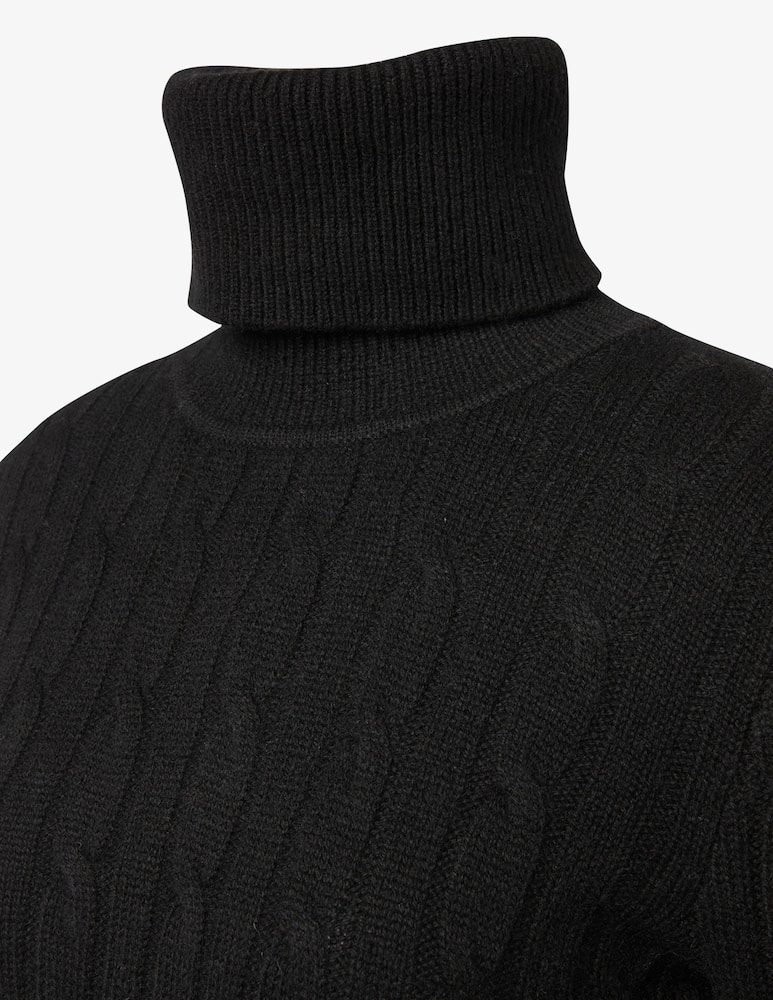 Pure Cashmere Maglione dolce vita cable-treccia - immagine 2 Pure Cashmere Maglione dolce vita cable-treccia - immagine 2