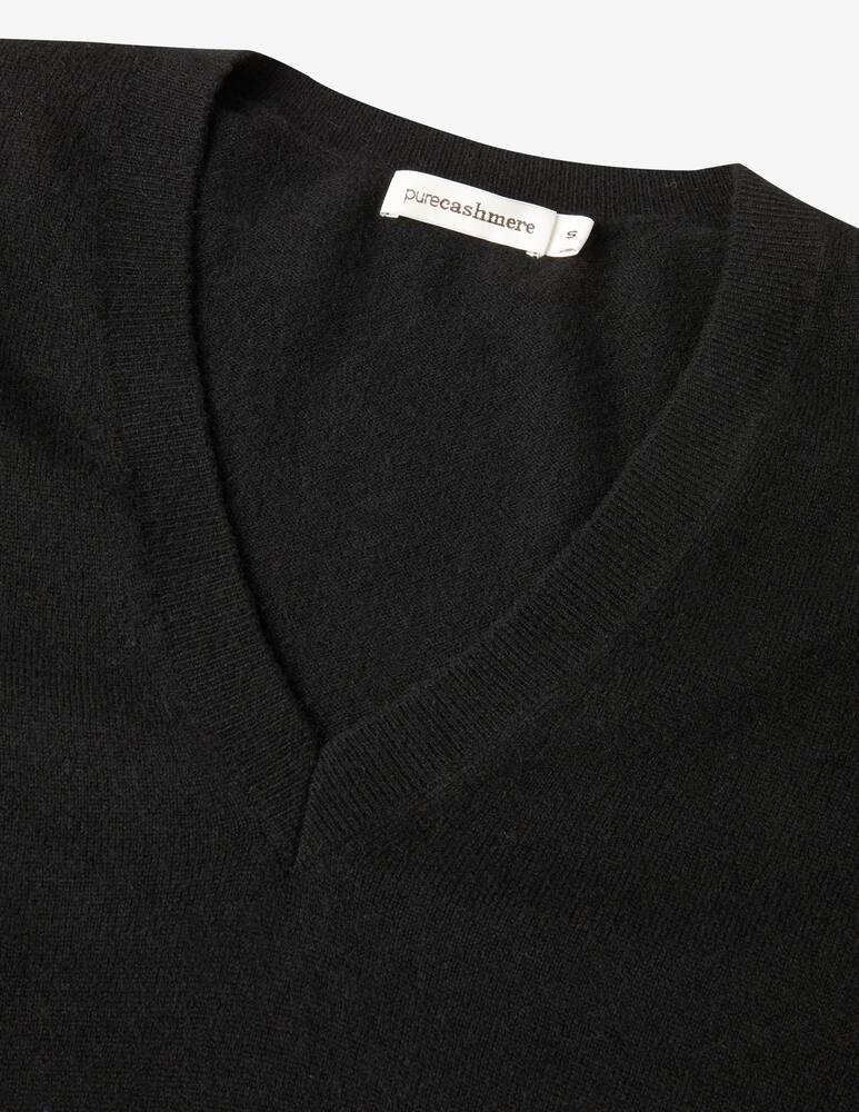 rinascente Pure Cashmere Maglione scollo v manica lunga
