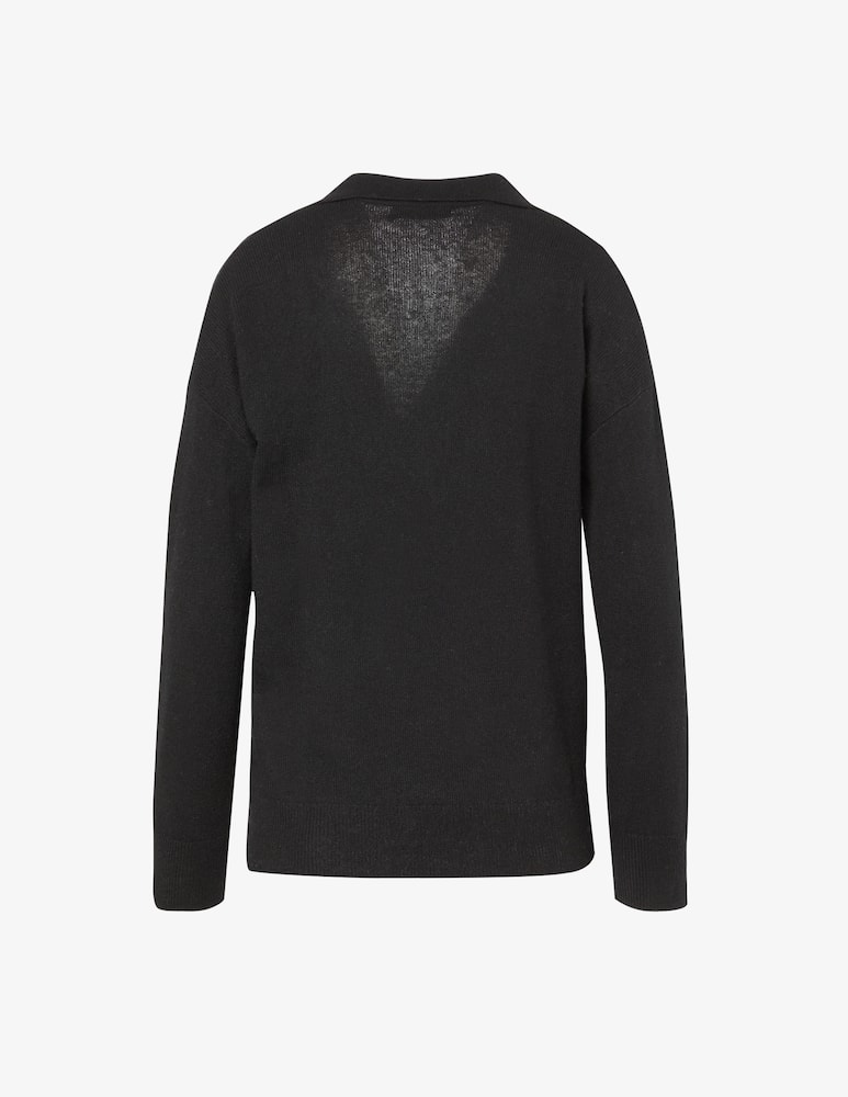 Pure Cashmere Maglione polo a manica lunga - immagine 3 Pure Cashmere Maglione polo a manica lunga - immagine 3