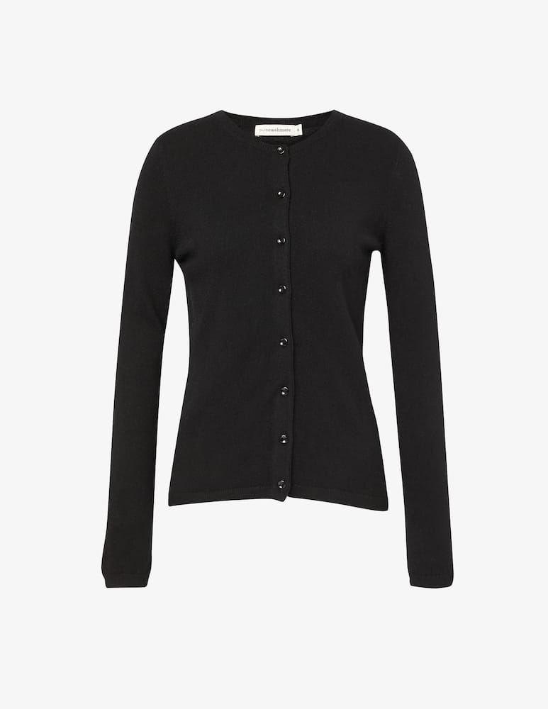 Pure Cashmere Cardigan girocollo - immagine 1 Pure Cashmere Cardigan girocollo - immagine 1