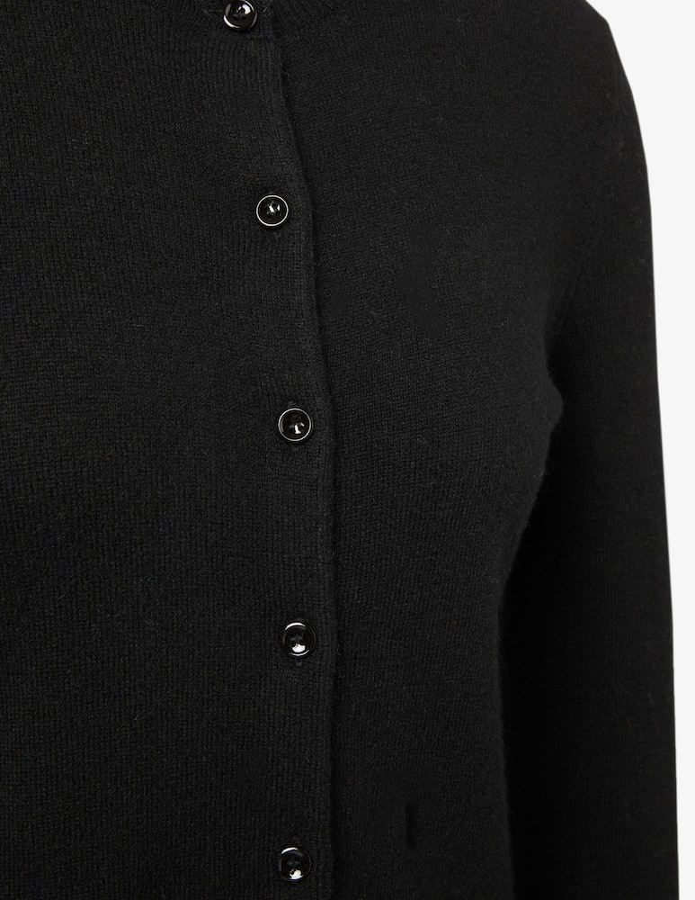 Pure Cashmere Cardigan girocollo - immagine 2 Pure Cashmere Cardigan girocollo - immagine 2