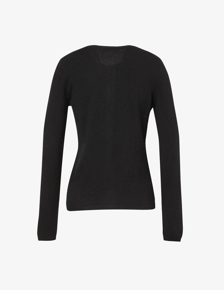 Pure Cashmere Cardigan girocollo - immagine 3 Pure Cashmere Cardigan girocollo - immagine 3