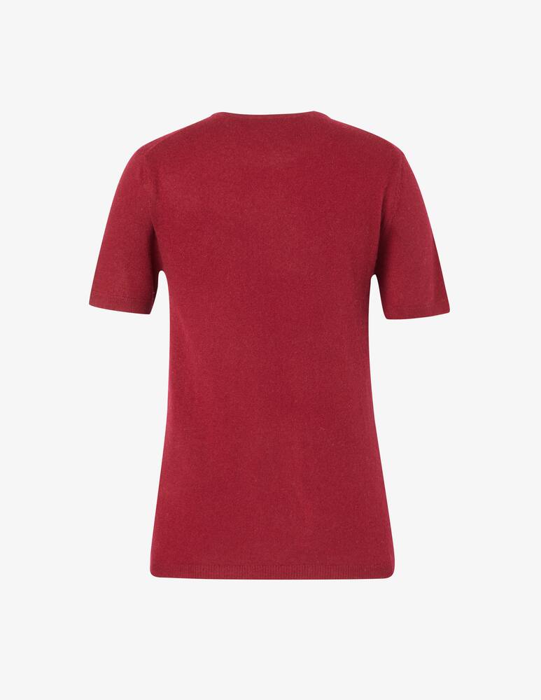 rinascente Pure Cashmere Maglione scollo a barca manica corta