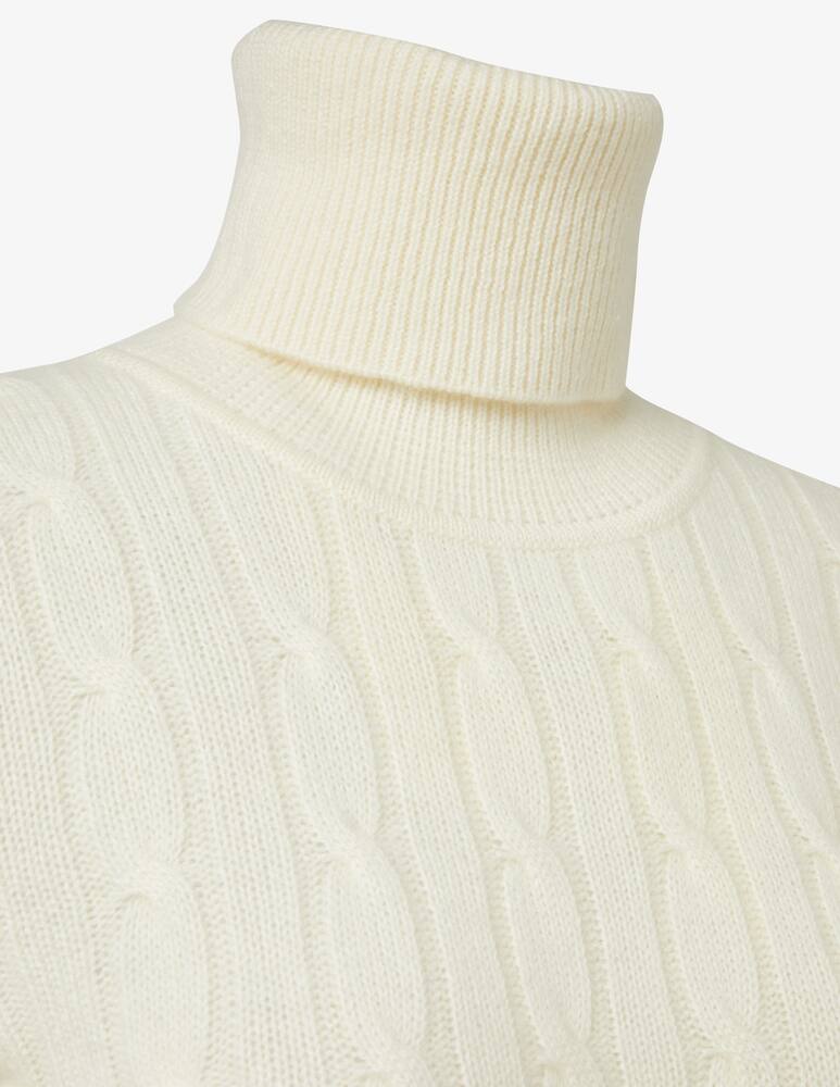 Pure Cashmere Maglione dolce vita cable-treccia - immagine 2 Pure Cashmere Maglione dolce vita cable-treccia - immagine 2