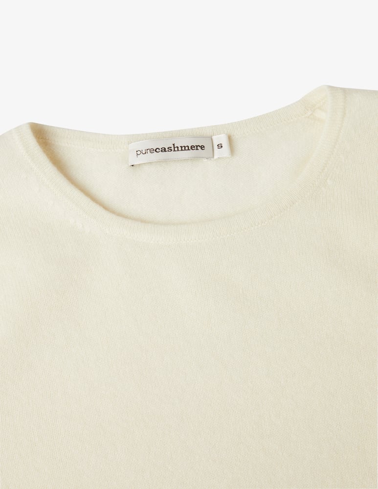 Pure Cashmere Maglione scollo a barca manica corta - immagine 2 Pure Cashmere Maglione scollo a barca manica corta - immagine 2
