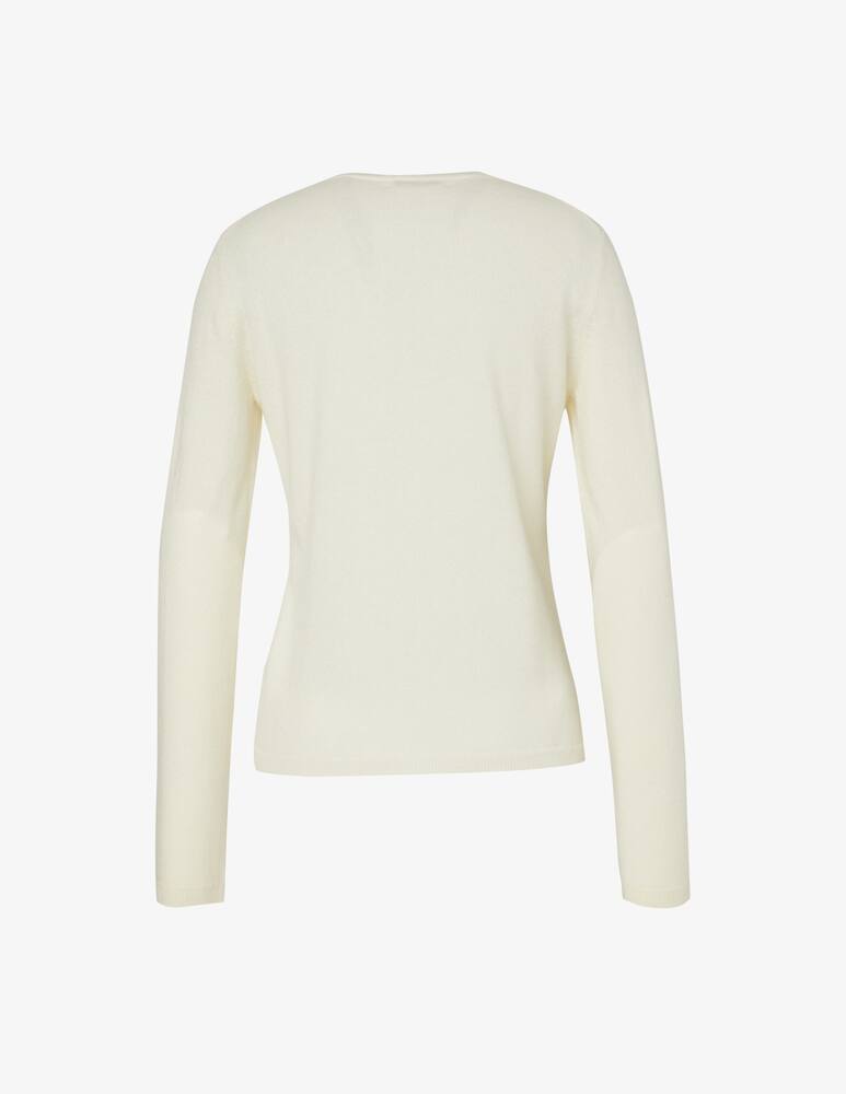 rinascente Pure Cashmere Long sleeve mandarin collar cardigan