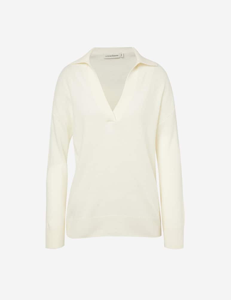 Pure Cashmere Maglione polo a manica lunga - immagine 1 Pure Cashmere Maglione polo a manica lunga - immagine 1