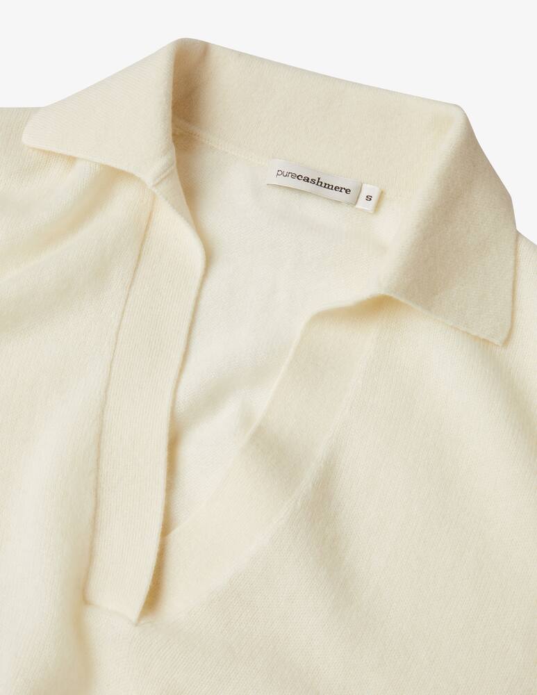 rinascente Pure Cashmere Maglione polo a manica lunga