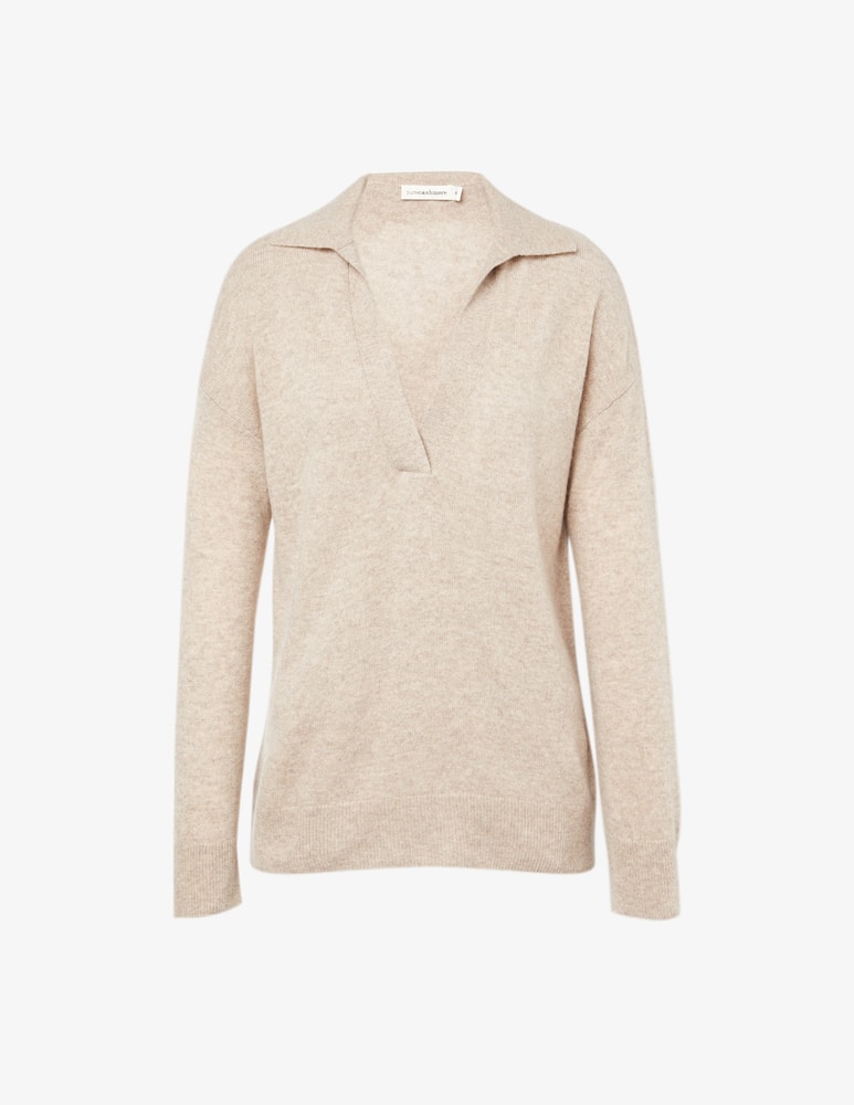 Pure Cashmere Maglione polo a manica lunga - immagine 1 Pure Cashmere Maglione polo a manica lunga - immagine 1