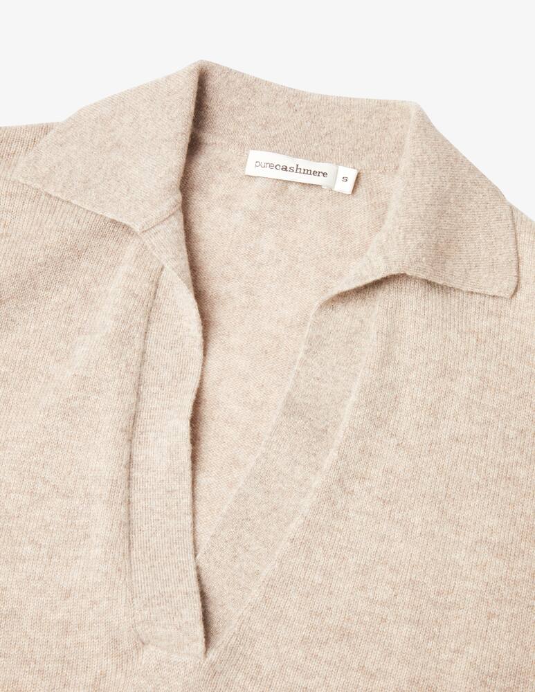 rinascente Pure Cashmere Maglione polo a manica lunga