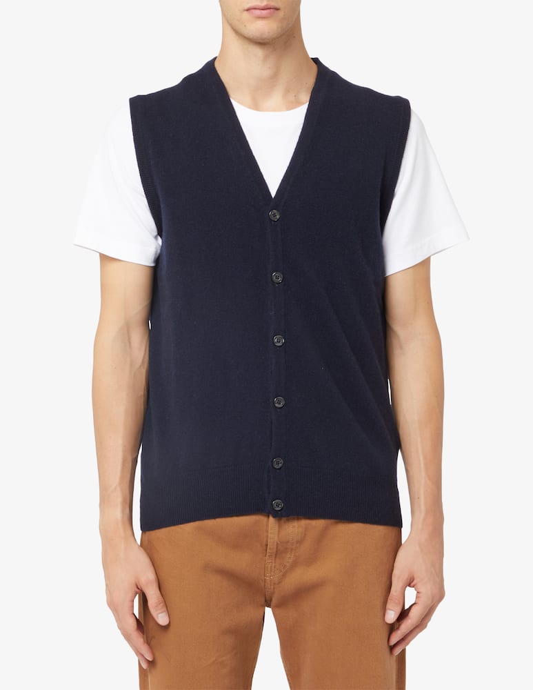 Rinascente Collection Gilet con bottoni in lana f12 - immagine 1 Rinascente Collection Gilet con bottoni in lana f12 - immagine 1