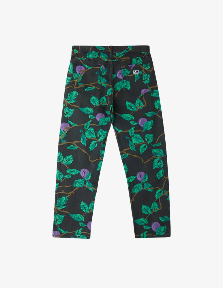 rinascente Obey Pantaloni hardwork printed denim