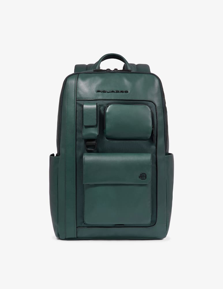 Piquadro Liko Zaino In Pelle Con Pc 14'' - immagine 1 Piquadro Liko Zaino In Pelle Con Pc 14'' - immagine 1