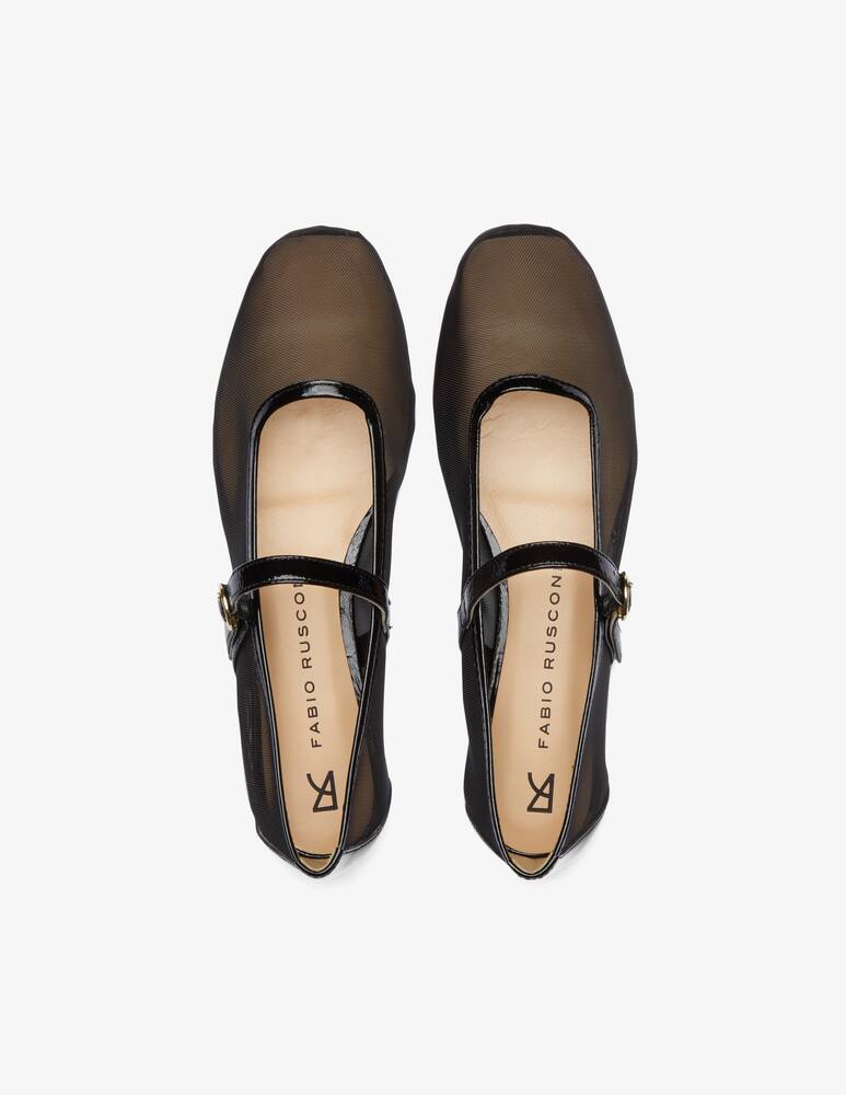 rinascente Fabio Rusconi Ballerina Maryjane in pelle