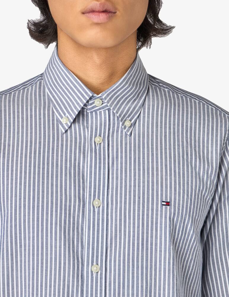 rinascente Tommy Hilfiger Camicia oxford righe slim fit