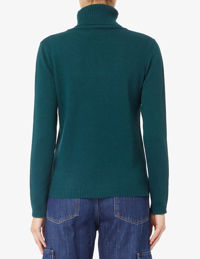 Elizabeth Ascot Maglione a collo alto in misto lana - immagine 3 Elizabeth Ascot Maglione a collo alto in misto lana - immagine 3