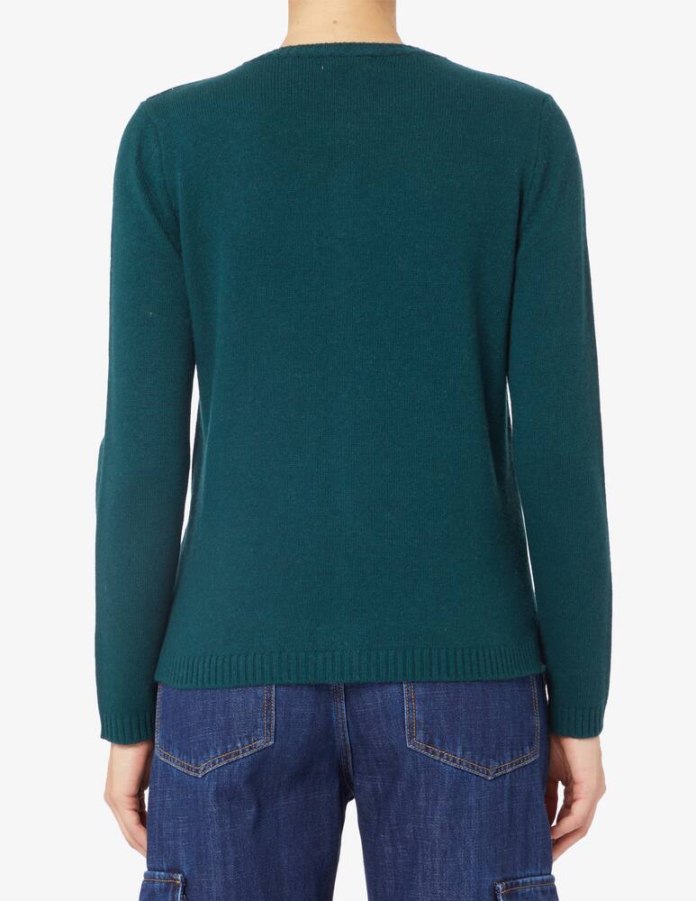 rinascente Elizabeth Ascot Cardigan in misto lana a pois