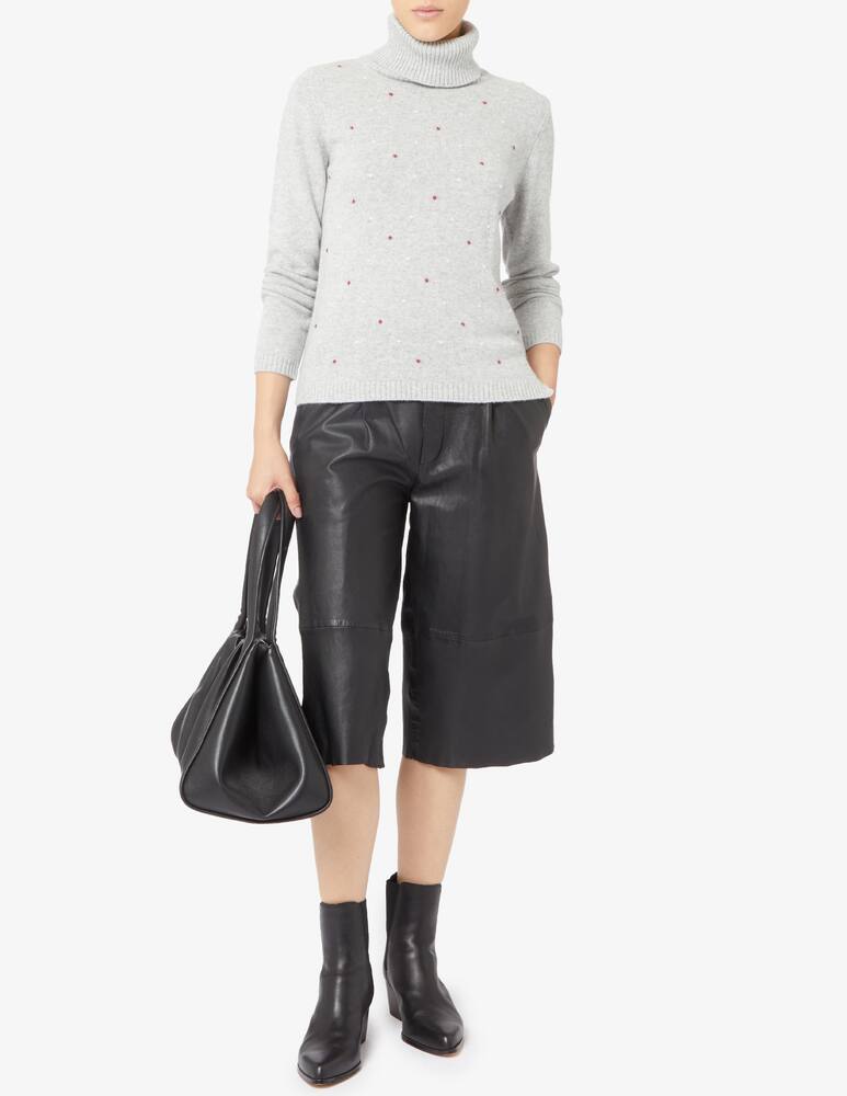 rinascente Elizabeth Ascot Maglione a collo alto in misto lana