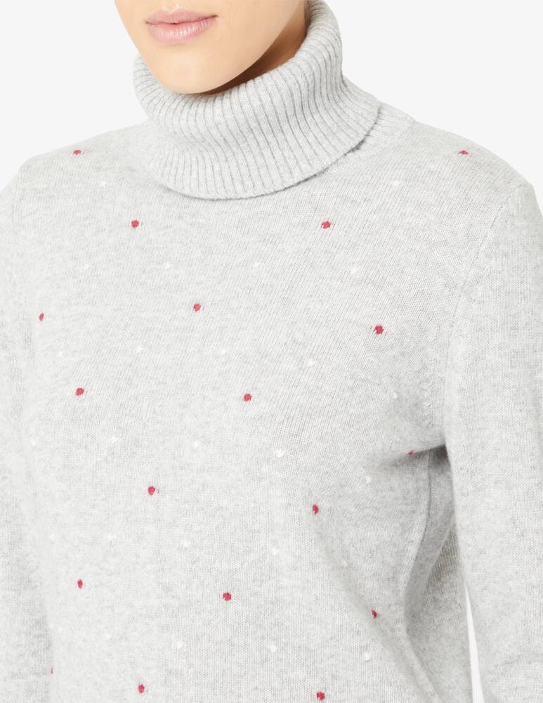 rinascente Elizabeth Ascot Maglione a collo alto in misto lana