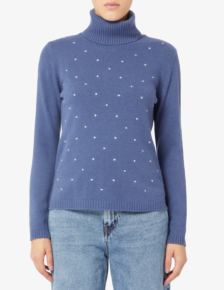 Elizabeth Ascot Maglione a collo alto in misto lana - immagine 1 Elizabeth Ascot Maglione a collo alto in misto lana - immagine 1