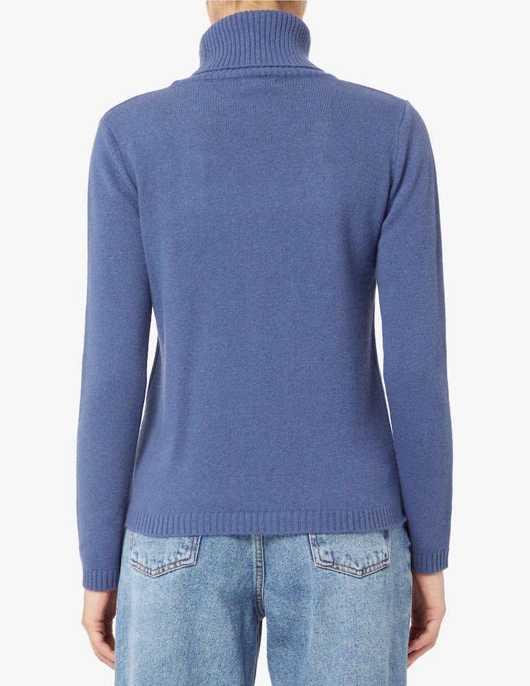 Elizabeth Ascot Maglione a collo alto in misto lana - immagine 3 Elizabeth Ascot Maglione a collo alto in misto lana - immagine 3