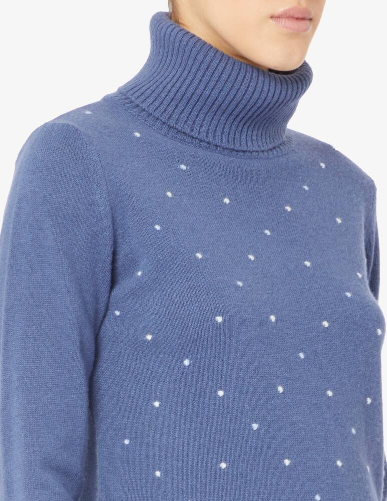 rinascente Elizabeth Ascot Maglione a collo alto in misto lana