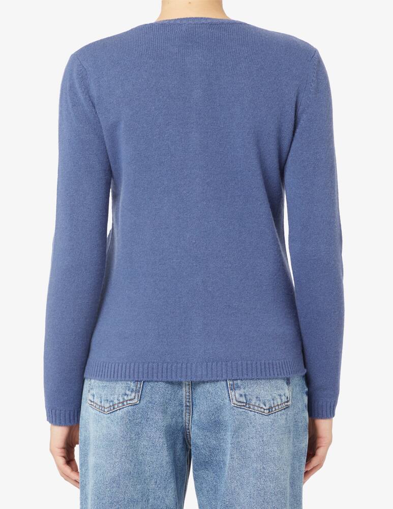 rinascente Elizabeth Ascot Cardigan in misto lana a pois