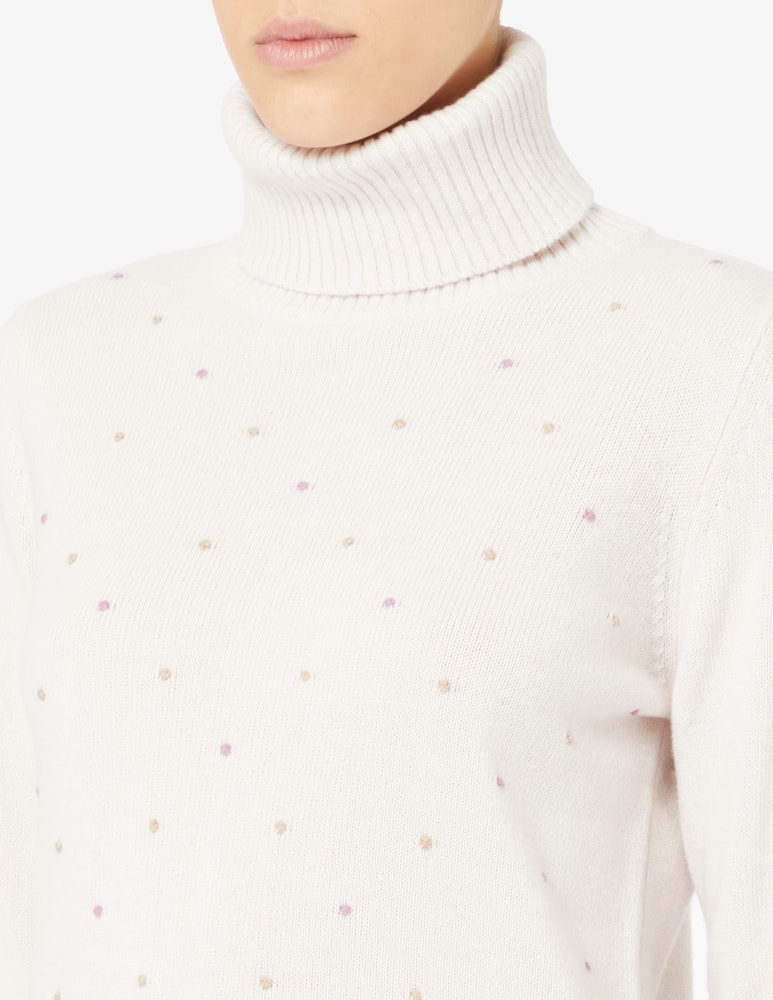 Elizabeth Ascot Maglione a collo alto in misto lana - immagine 4