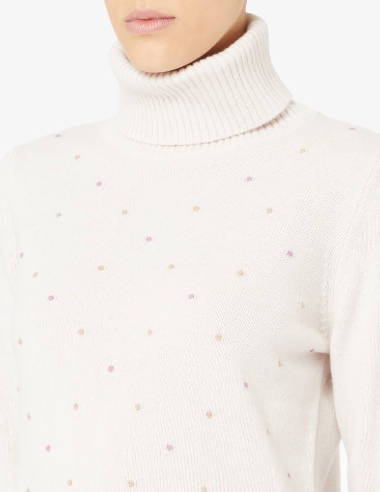 rinascente Elizabeth Ascot Maglione a collo alto in misto lana