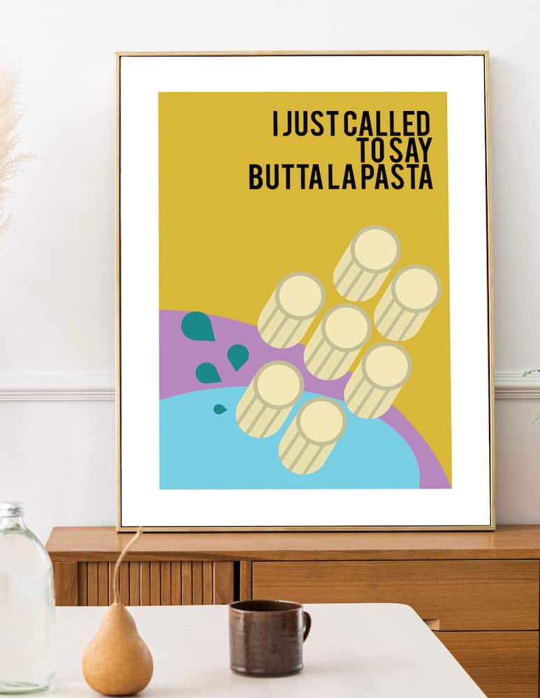 Slurp Design Butta la Pasta Poster - picture 1 Slurp Design Butta la Pasta Poster - picture 1